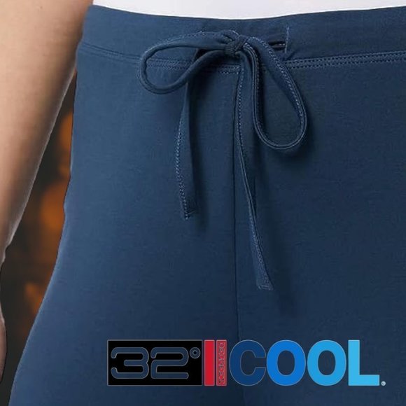 32 Degrees Cool | 2 Pack Soft Sleep Lounge Pants | Gray & Blue - Picture 2 of 3